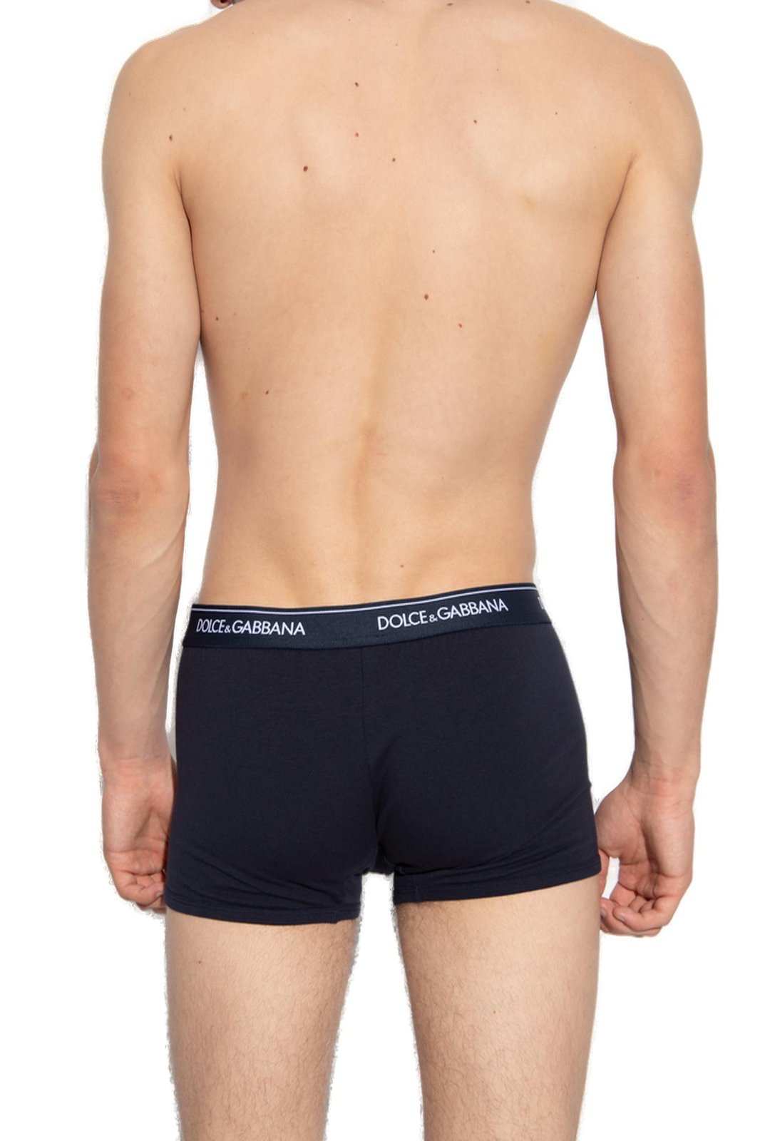 Dolce & Gabbana Set Of Two Logo Waistband Boxers