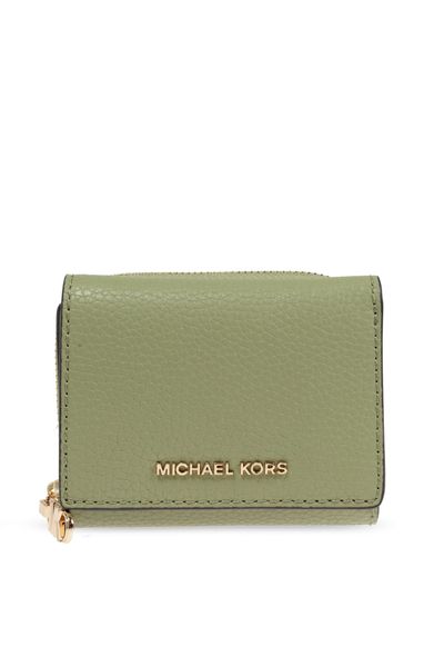 Michael Michael Kors Logo Plaque Chained Small Cardholder – Cettire