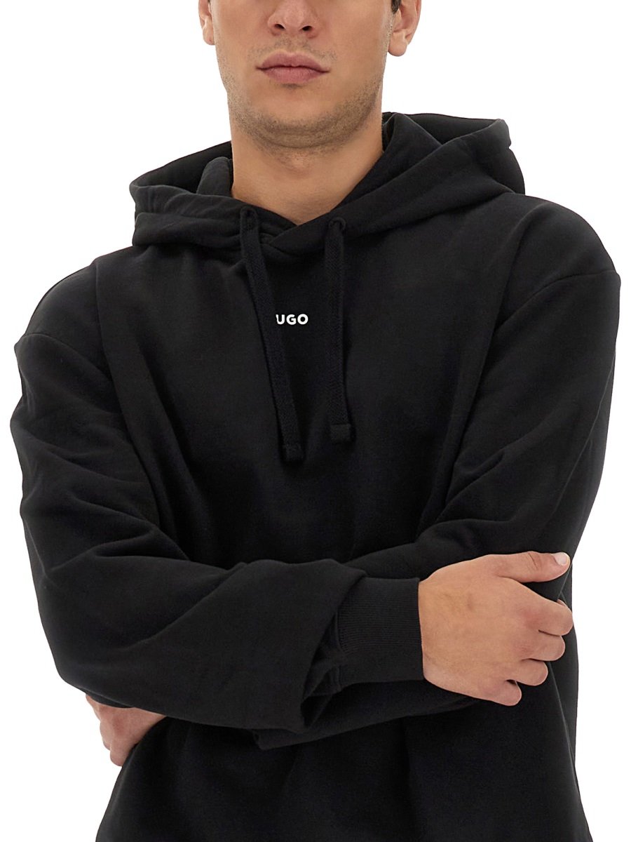 Hugo Logo Printed Drawstring Two-Piece Tracksuit