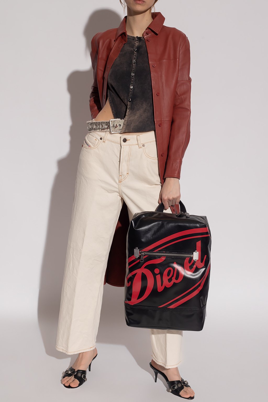 Diesel 2000 Wide-Leg Mid-Rise Jeans