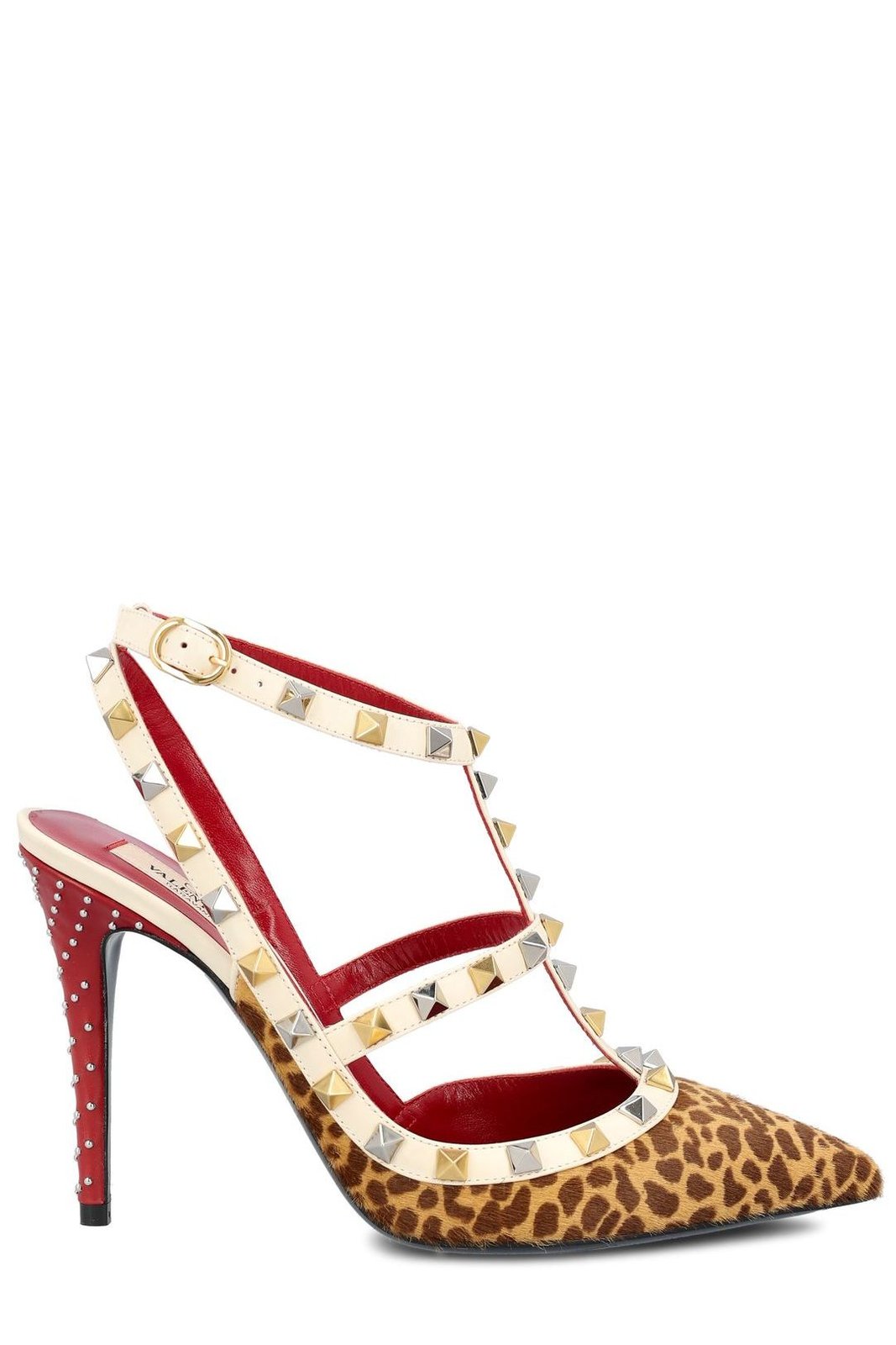 발렌티노가라바니 락스터드 포인티드 토 펌프스 8W2S0393LIX 9XA