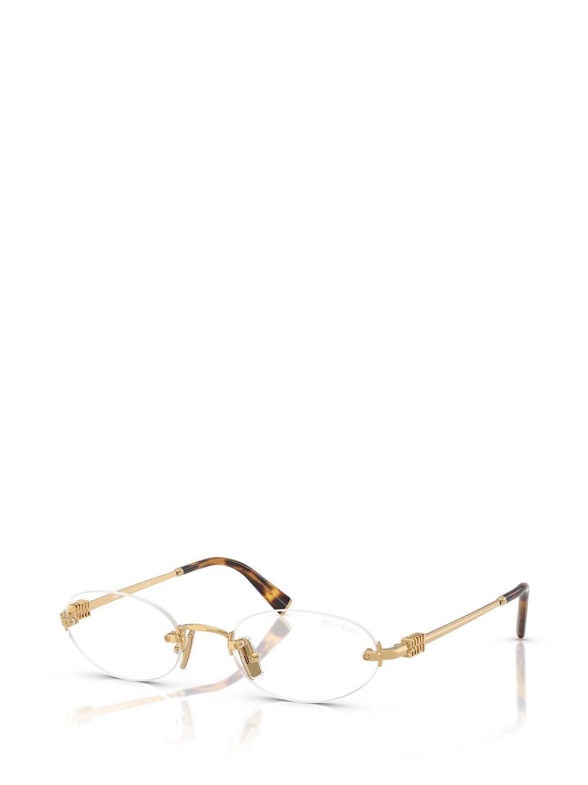 Miu Miu Eyewear Oval Frame Sunglasses