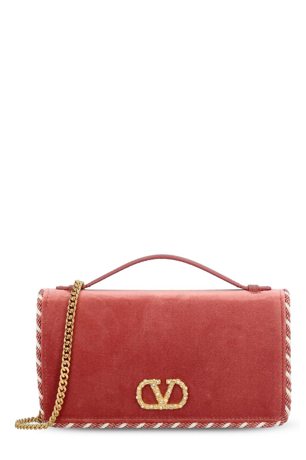 Valentino	VLogo Signature Braided Edge Tote Bag
