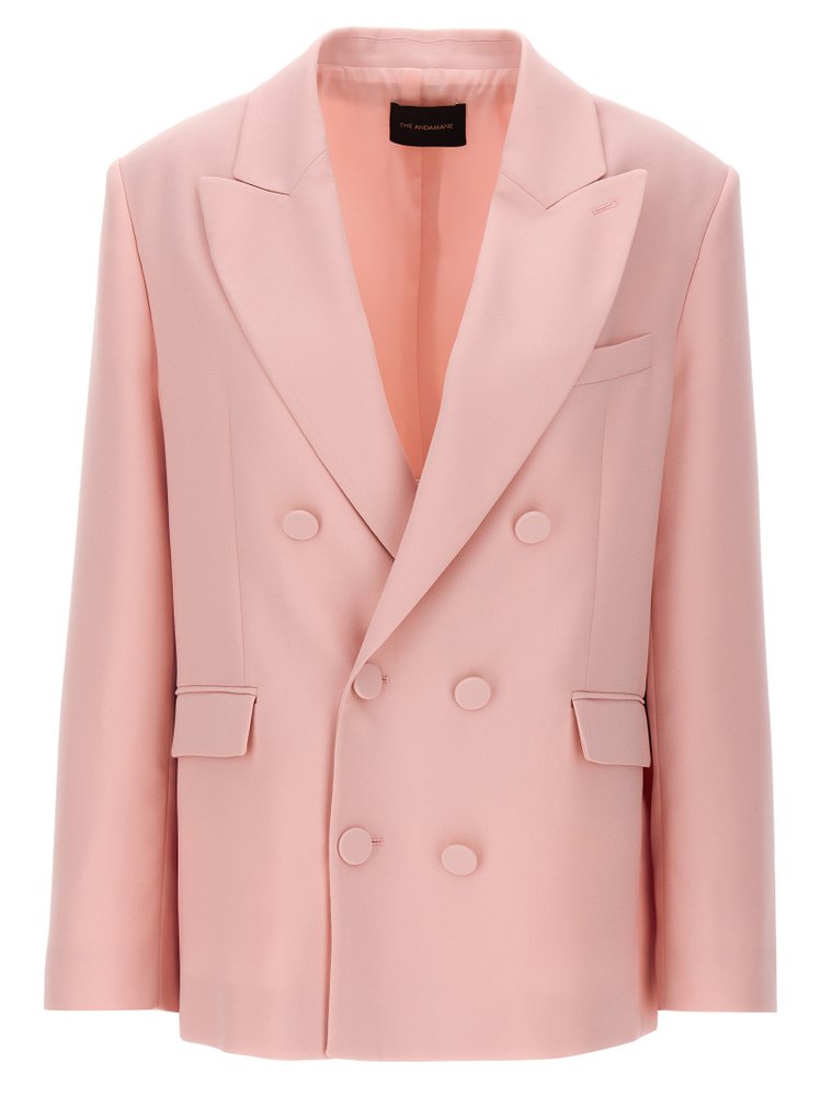 ジャケット The Andamane 'Pixie' blazer The Andamane Pixie Double-Breasted Blazer – Cettire
