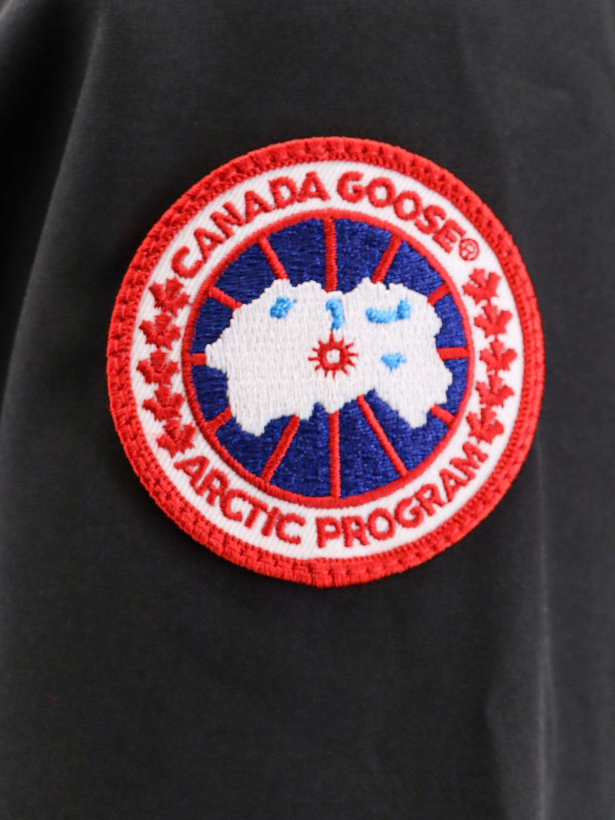 Canada Goose Rosedale Logo Patch High-Neck Jacket