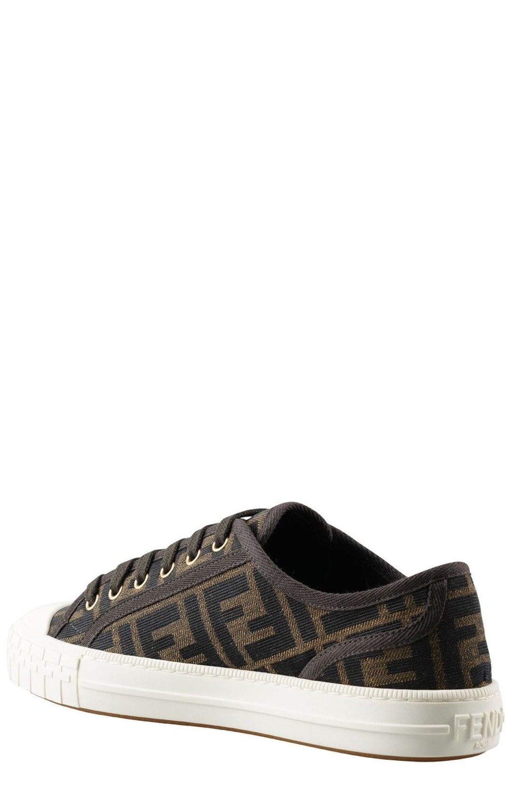 Fendi Domino FF Motif Low-Top Sneakers