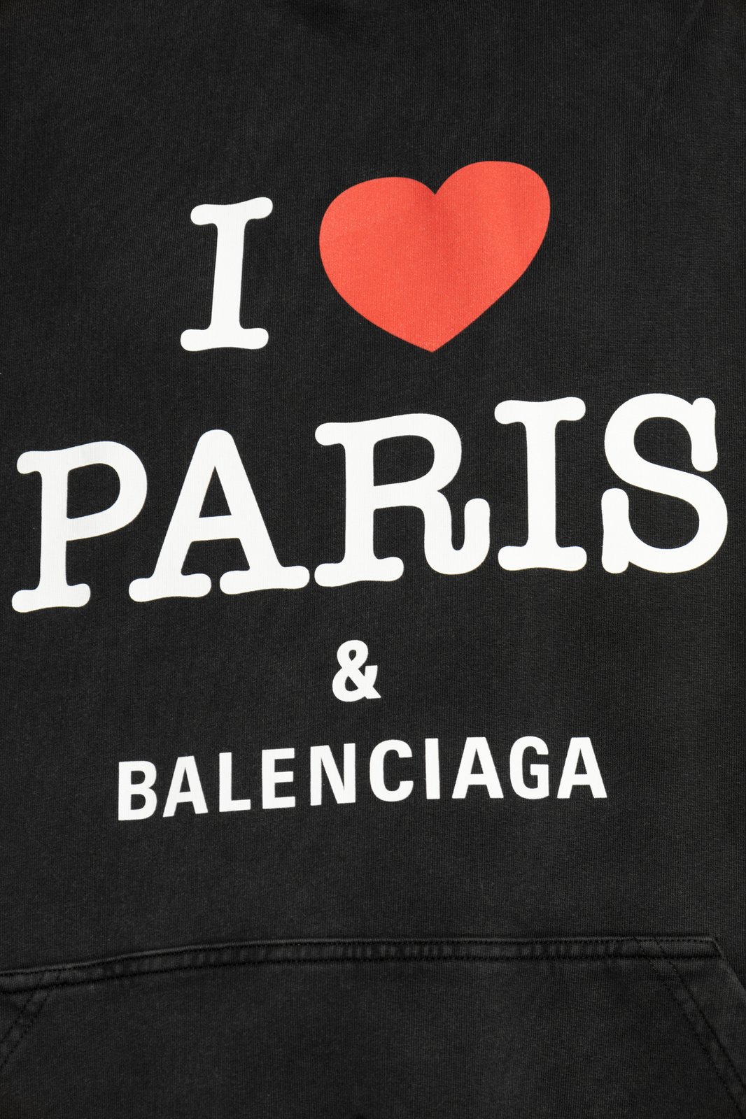 Balenciaga Logo Printed Hoodie