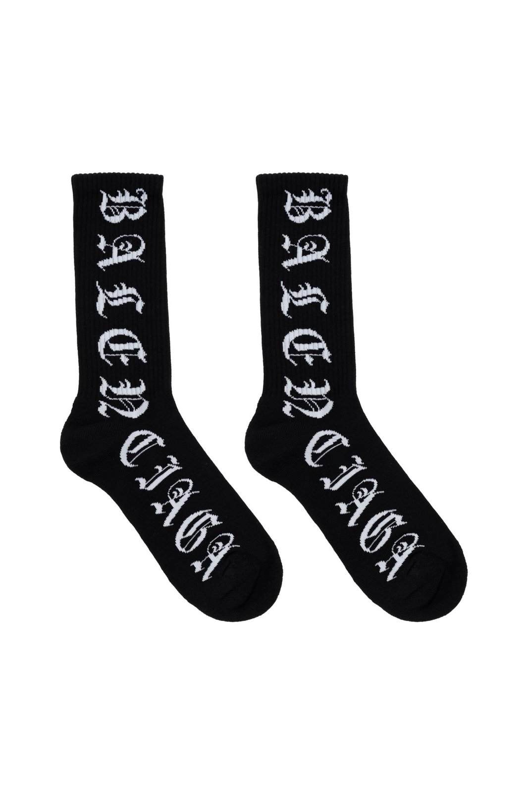 Balenciaga Logo Intarsia Socks