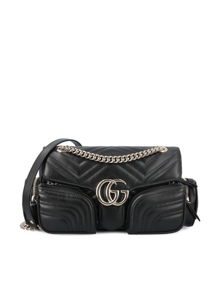 Gucci GG Marmont Matelassé Small Shoulder Bag – Cettire 