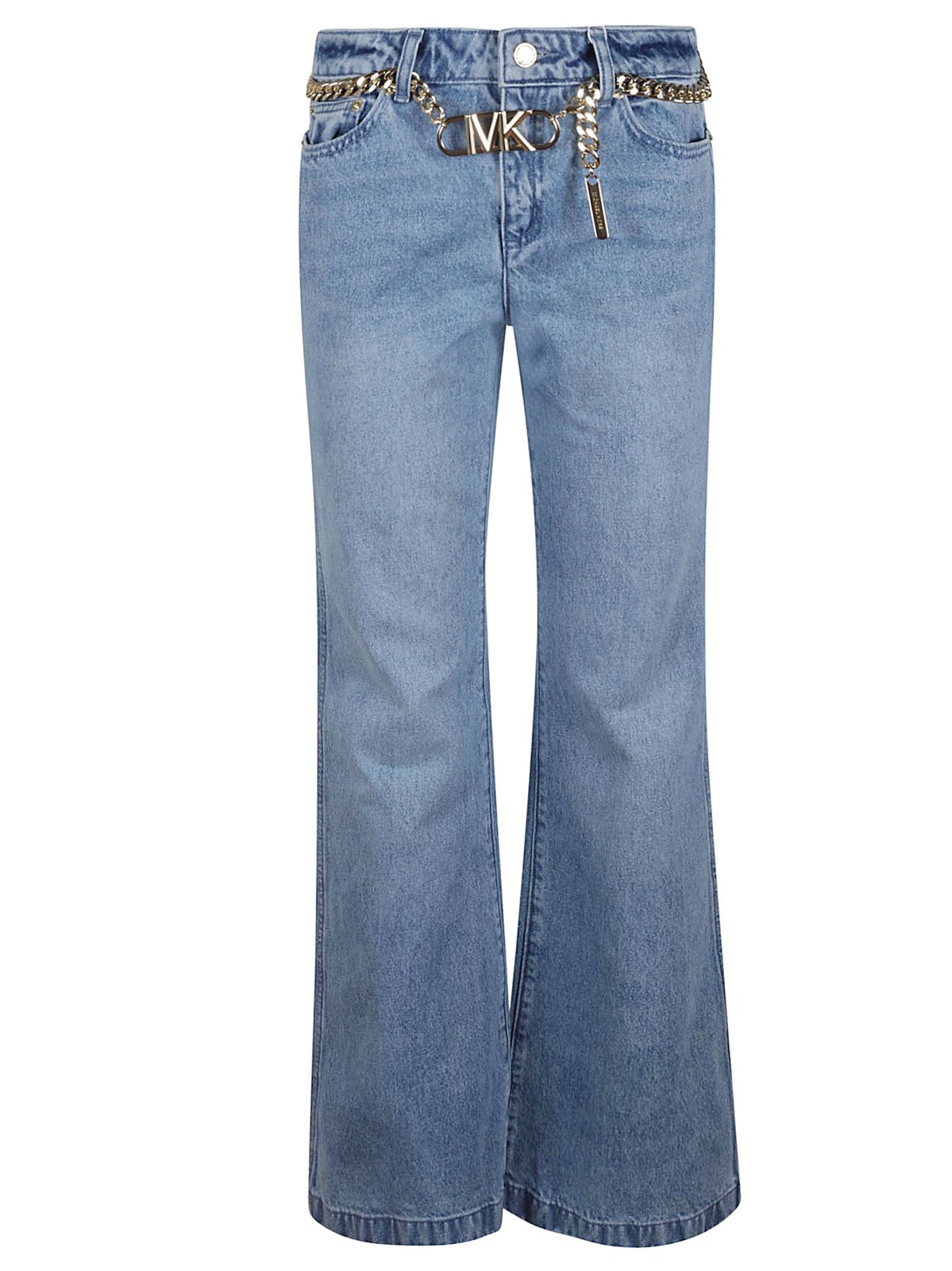 Michael Michael Kors Belted Bootcut High-Rise Jeans – Cettire