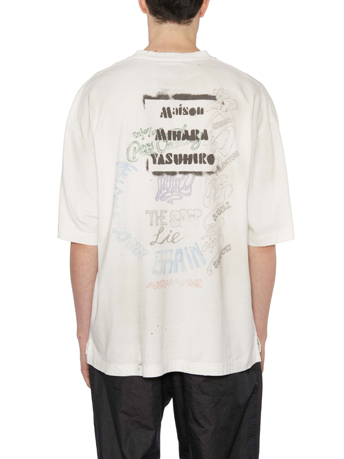 【関税込み】Maison MIHARA YASUHIRO Tシャツ Maison MIHARA YASUHIRO (LEON Printed T-shirt) BLACK - FAMLEST