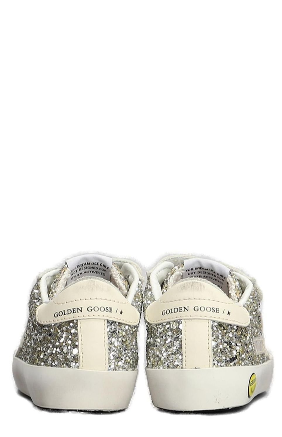 Golden Goose Kids Old School Logo-Patch Glittered Sneakers