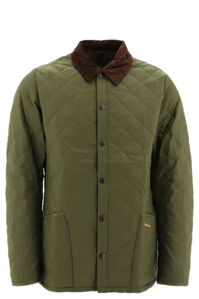 바버 Heritage Liddesdale 퀼팅 재킷