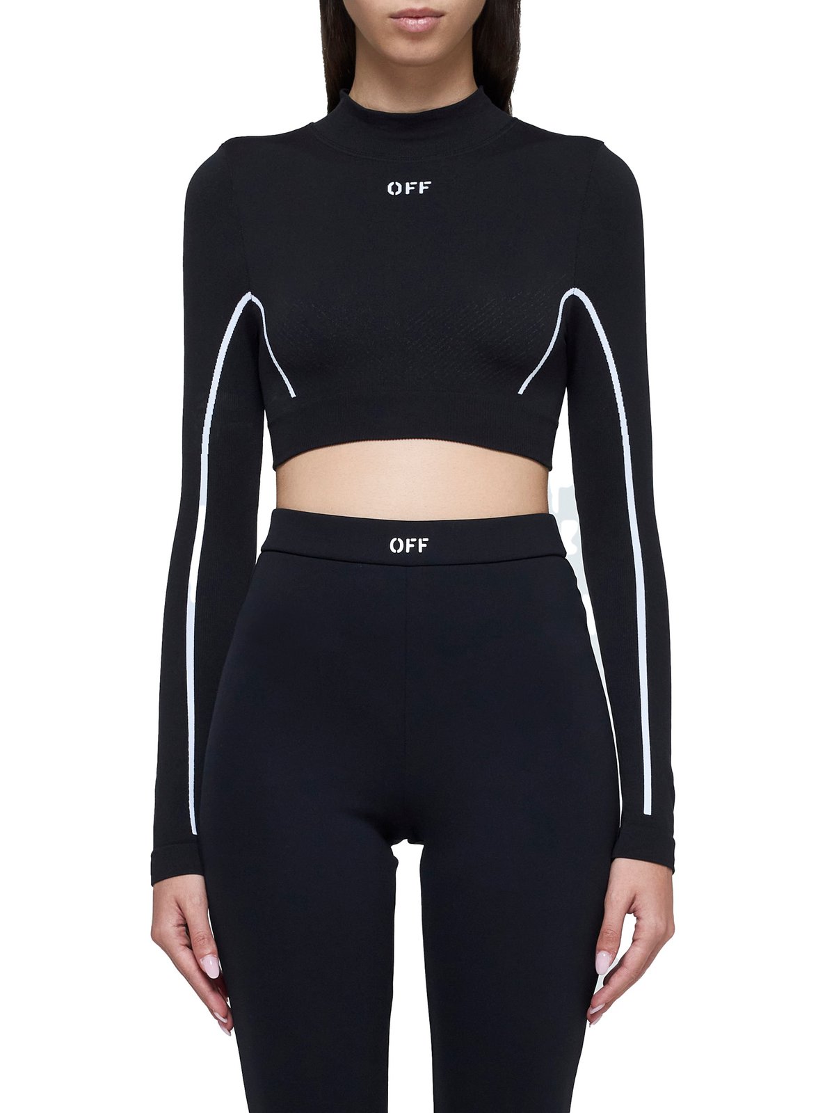 Off-White Off Stamp Cropped Top