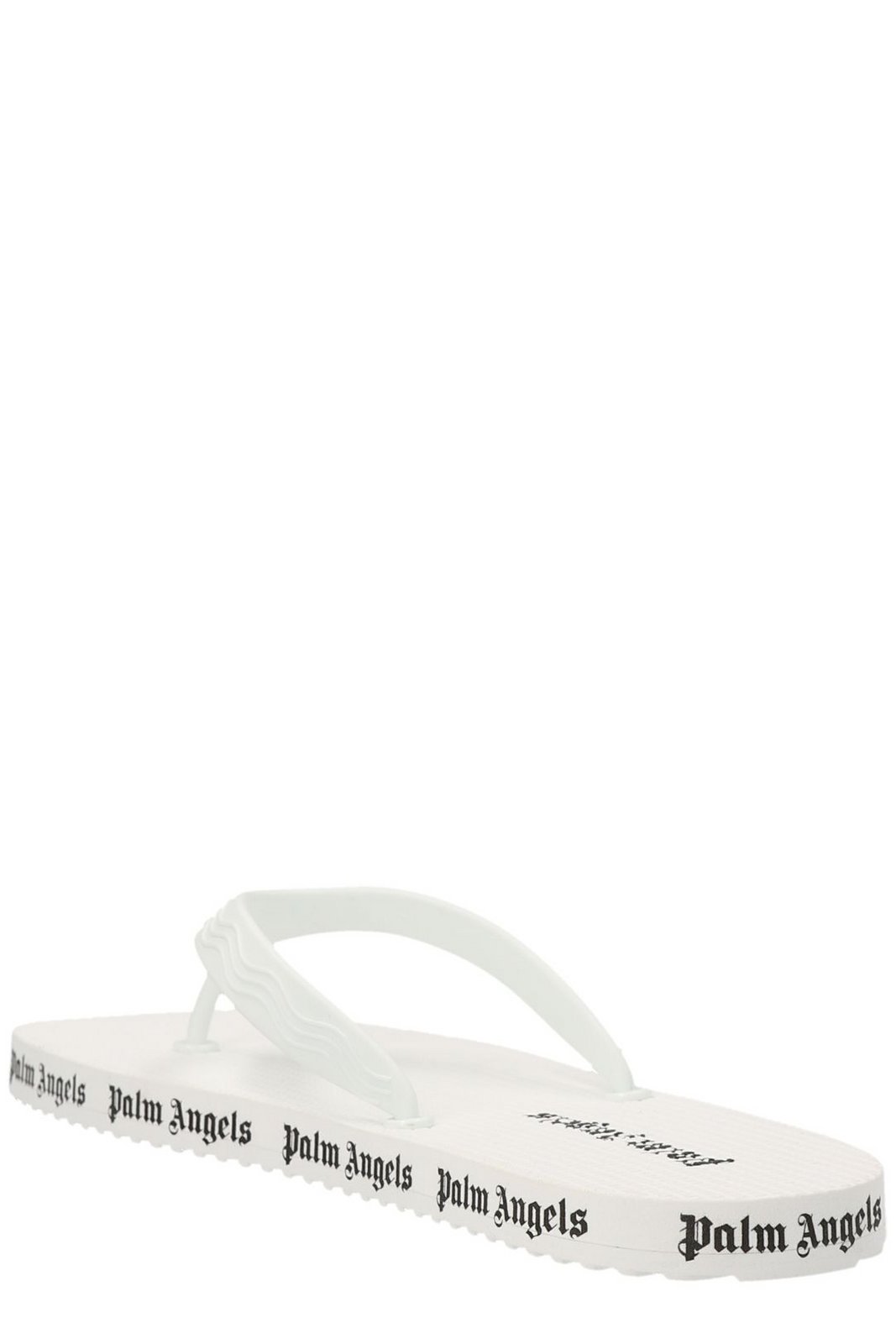 Shop Palm Angels Logo Printed Flop Flips on Sale at