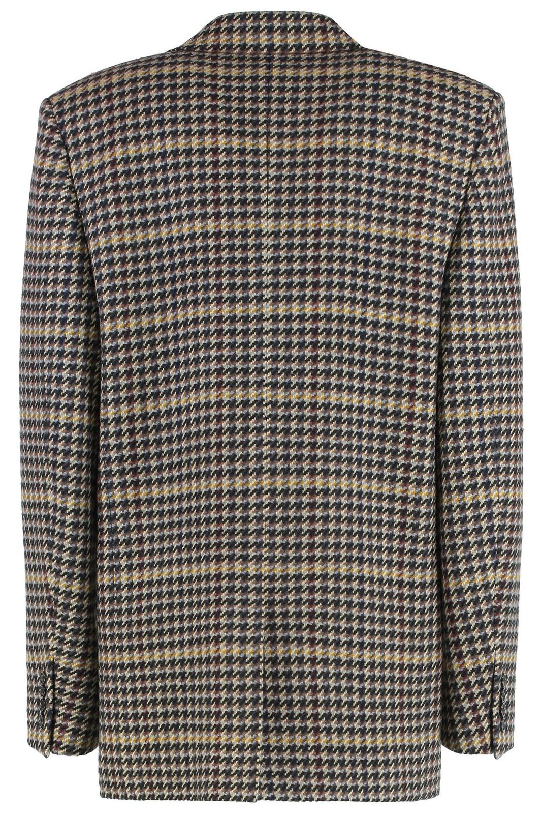 Saint Laurent Double-Breasted Long-Sleeved Jacket