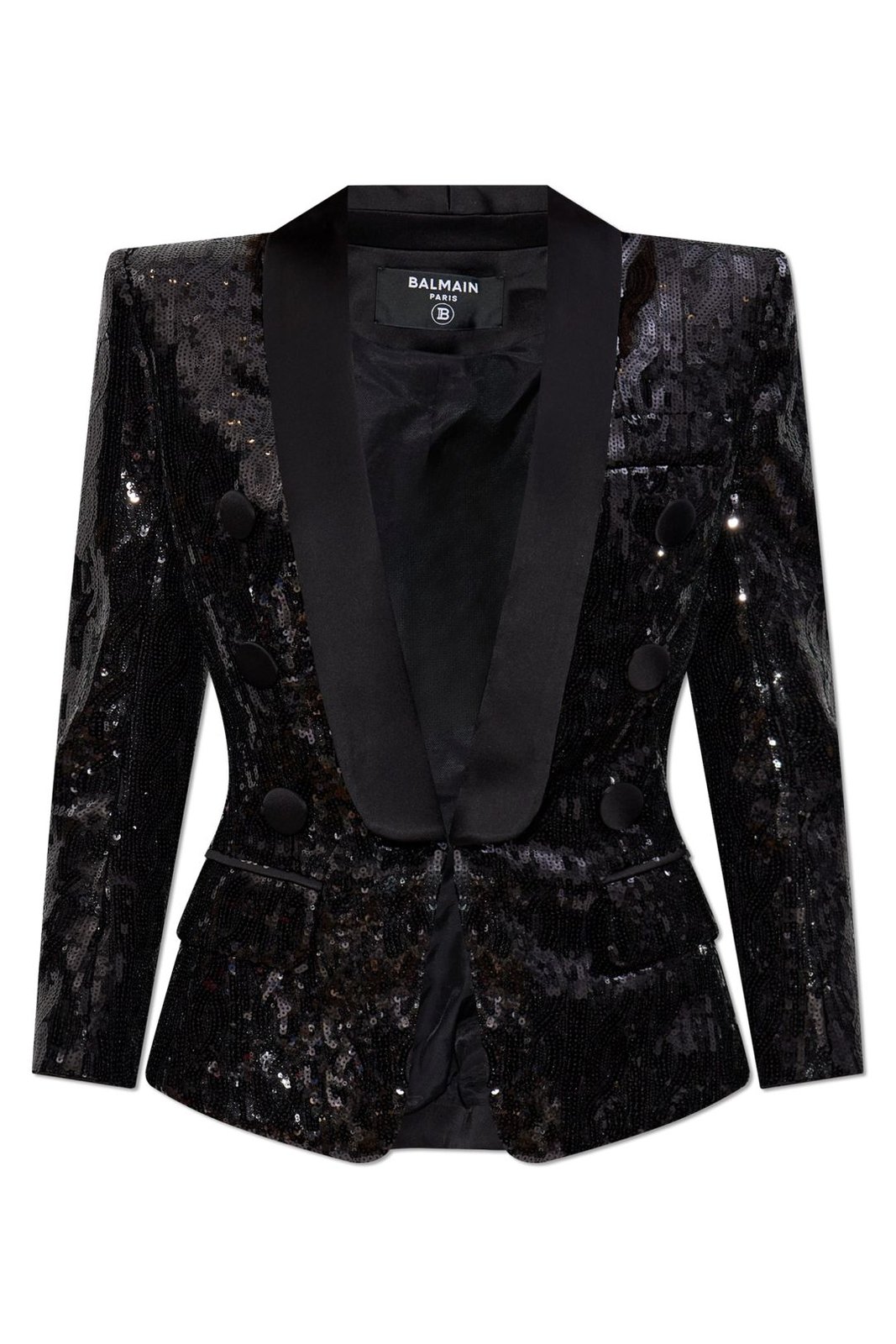 【送料&関税込】Balmain Sequinned Collared Blazer Balmain Balmain Sequinned Collared Blazer - Suits - Free