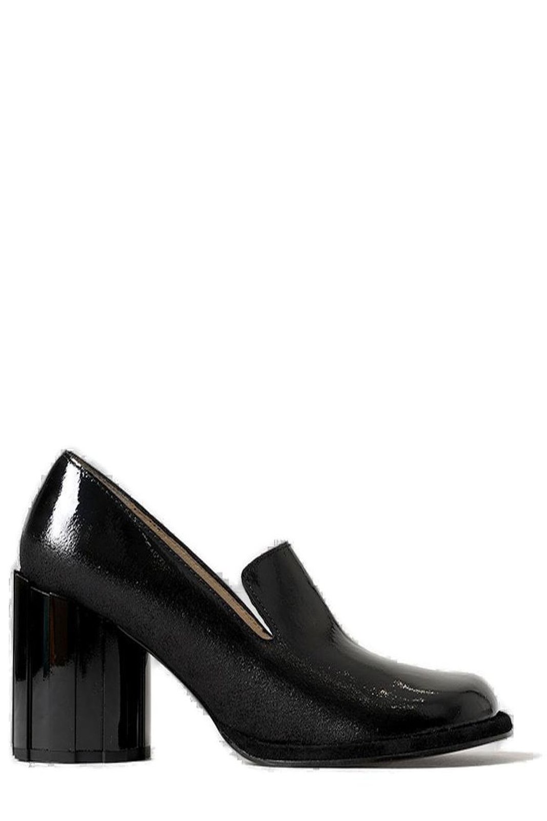AMI Paris Block Heel Loafers