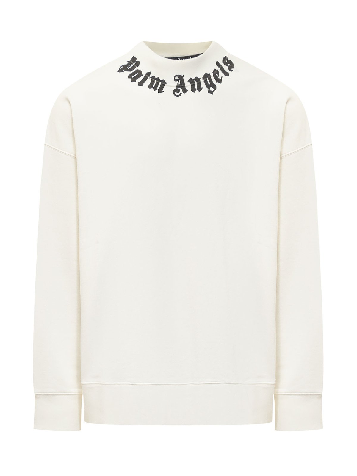 Palm Angels Logo Printed Crewneck Sweatshirt