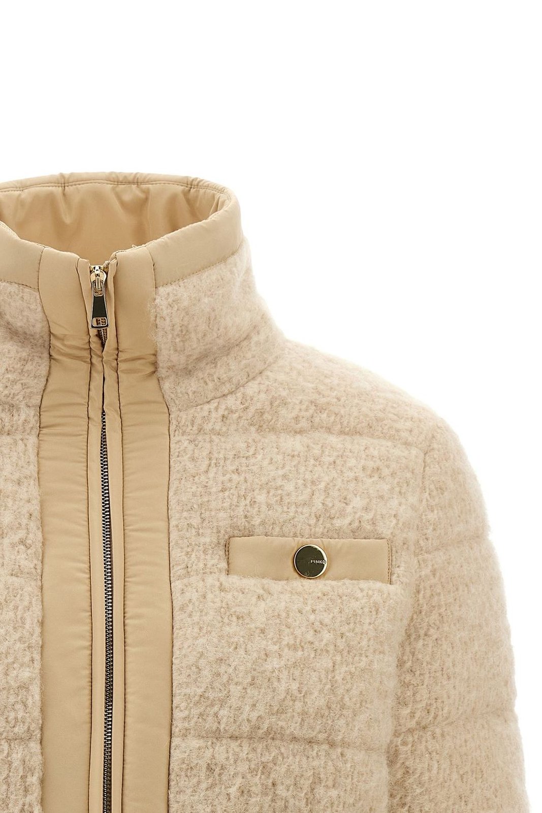 Pinko Raquel High Neck Down Jacket
