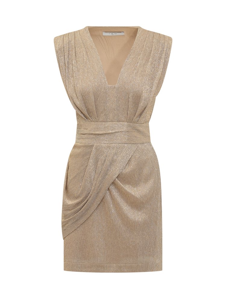 iro dress gold Iro Maxi Dress