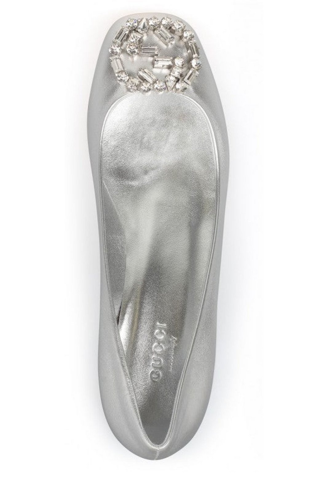 Gucci GG Sparkling Slip-On Ballerina Shoes