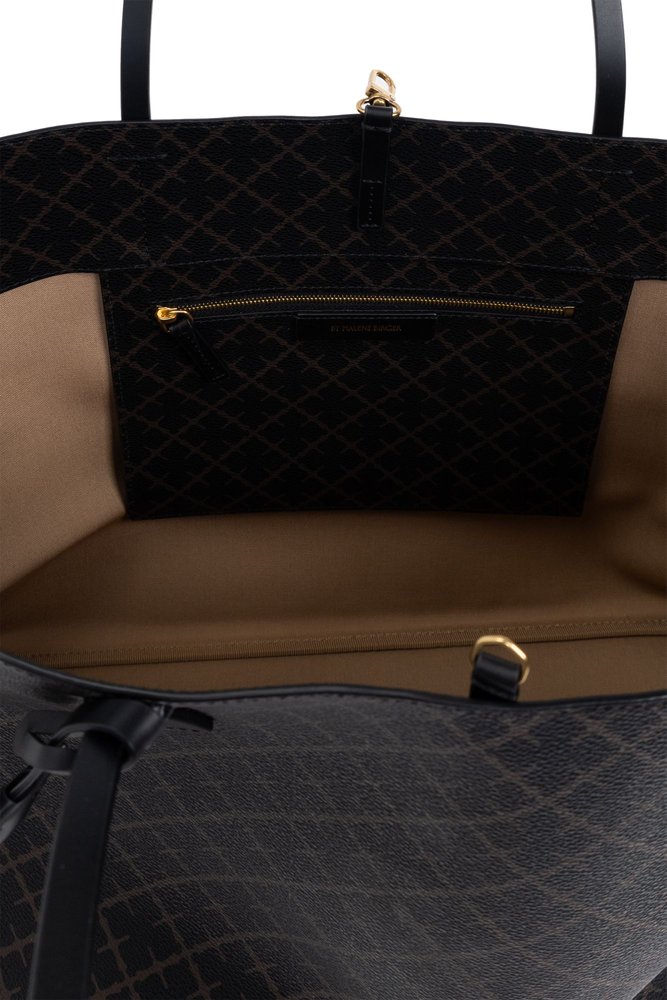 BY MALENE BIRGER 아비 기하학 프린트 토트백