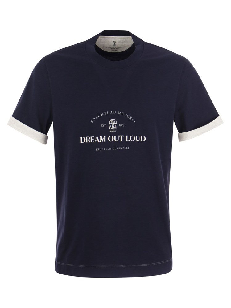 Brunello Cucinelli Dream Out Loud Crewneck T-Shirt – Cettire