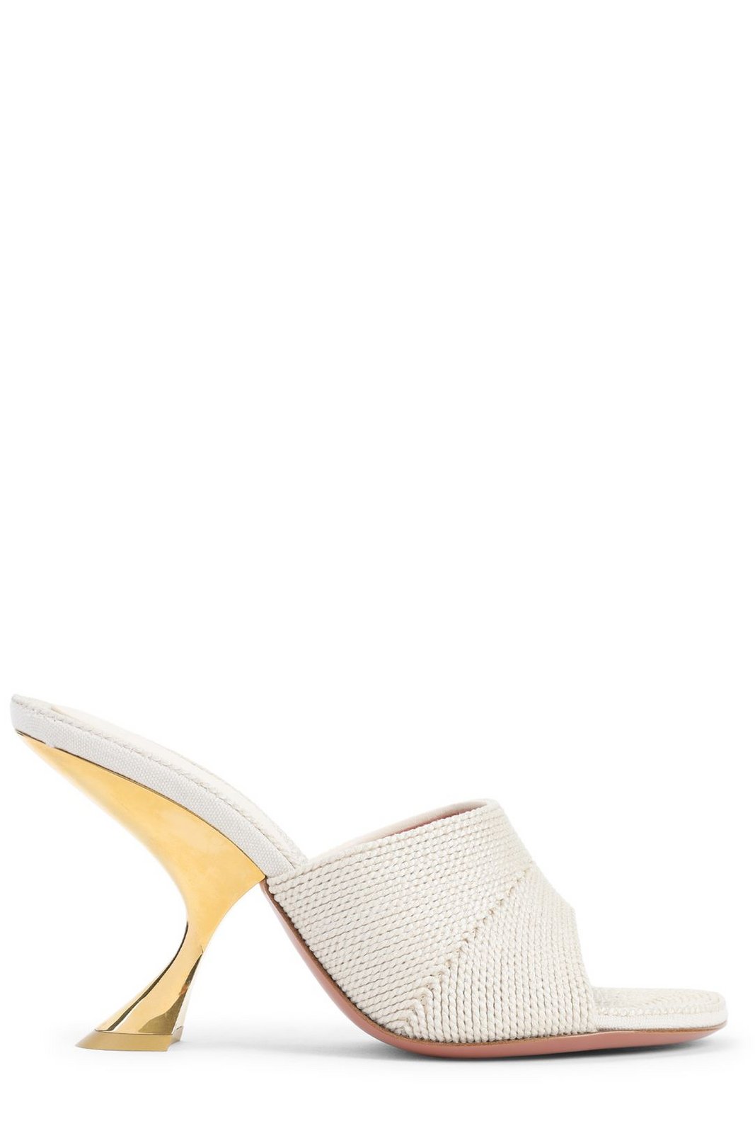 Amina Muaddi Taylor Woven Slippers