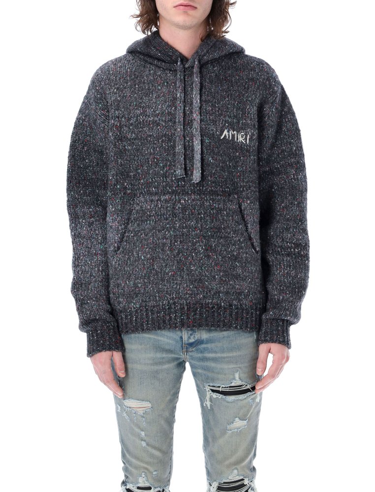 Amiri Space Dye Hoodie In Black | ModeSens