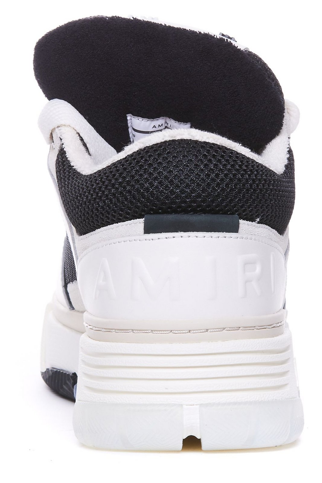 Amiri Round Toe Lace-Up Sneakers