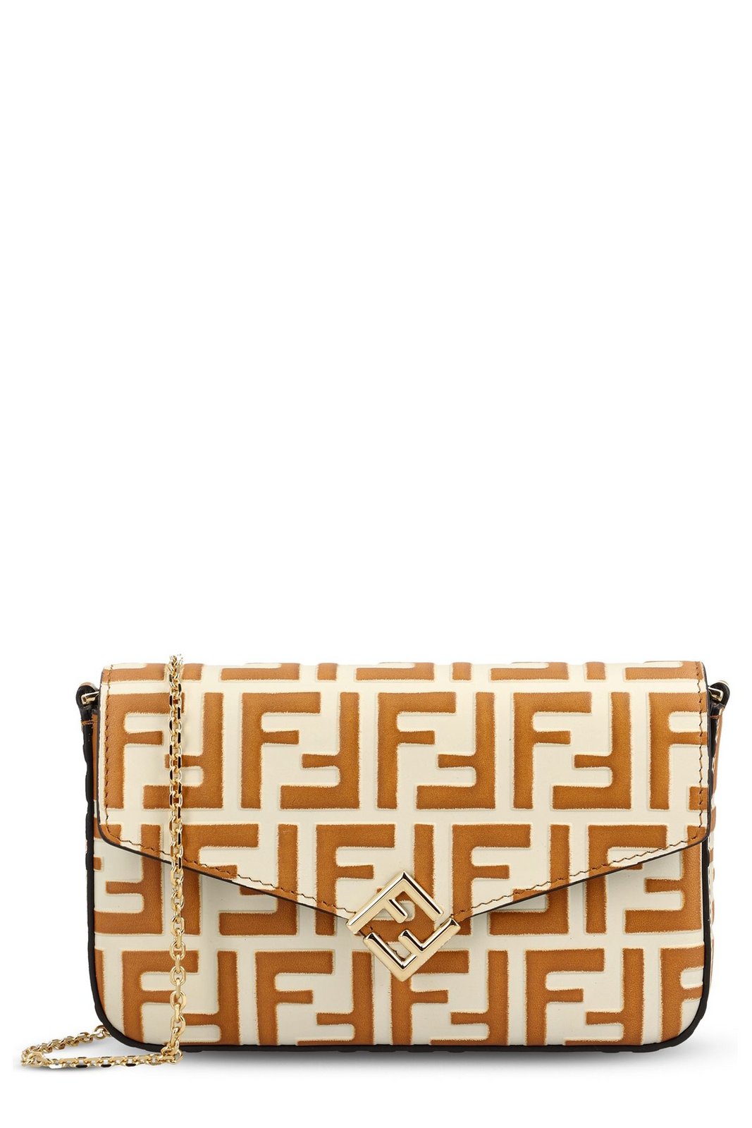 Fendi FF Diamonds Chain Wallet