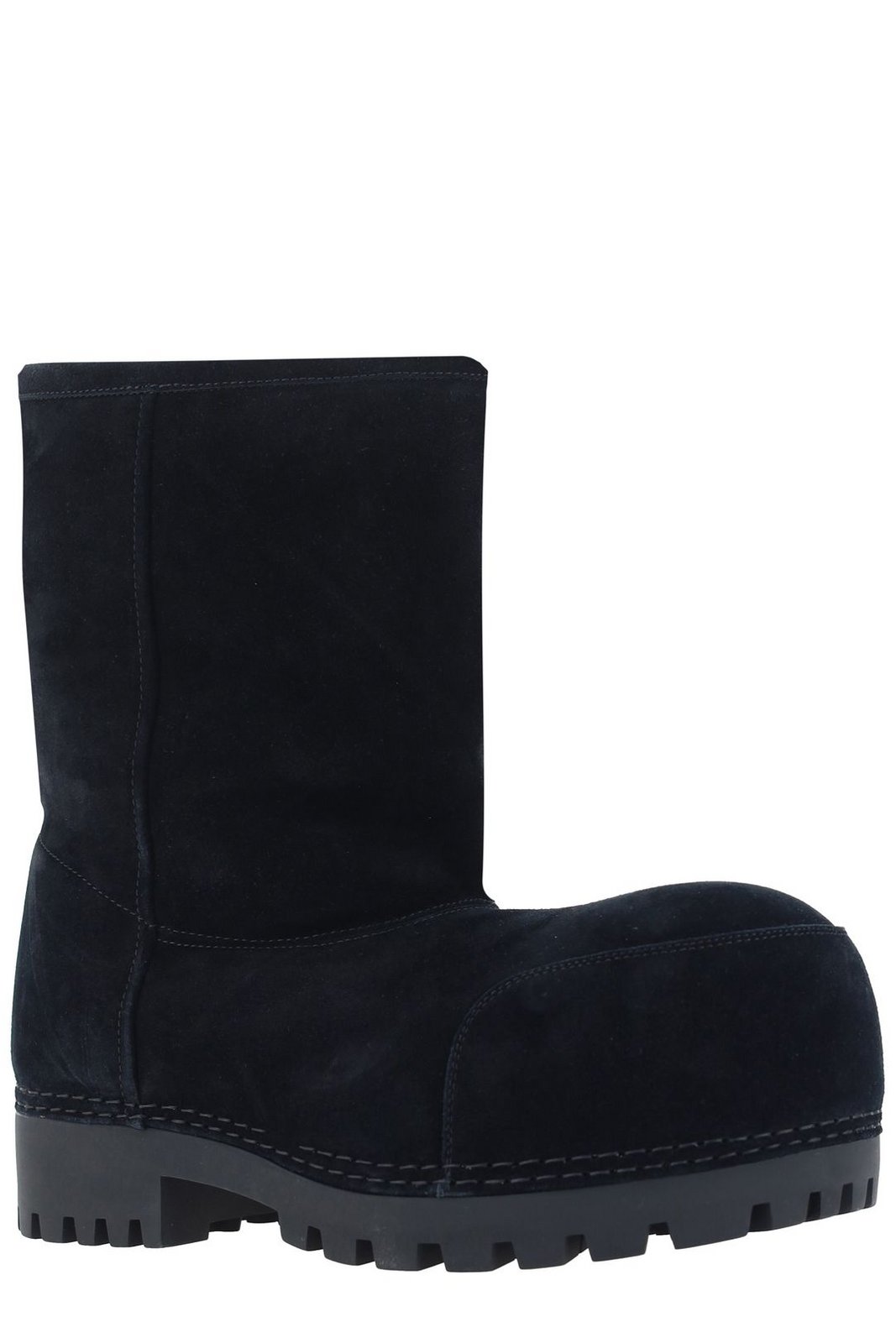Balenciaga Alaska Fur Low Boots
