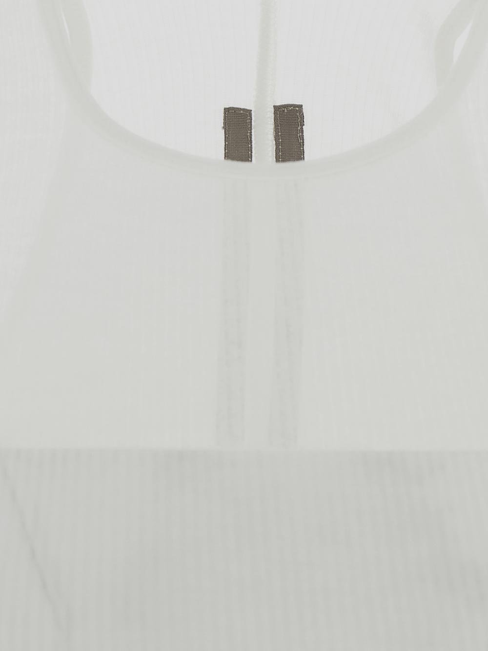 Rick Owens Hollywood Basic Ribbed Crewneck Tank Top