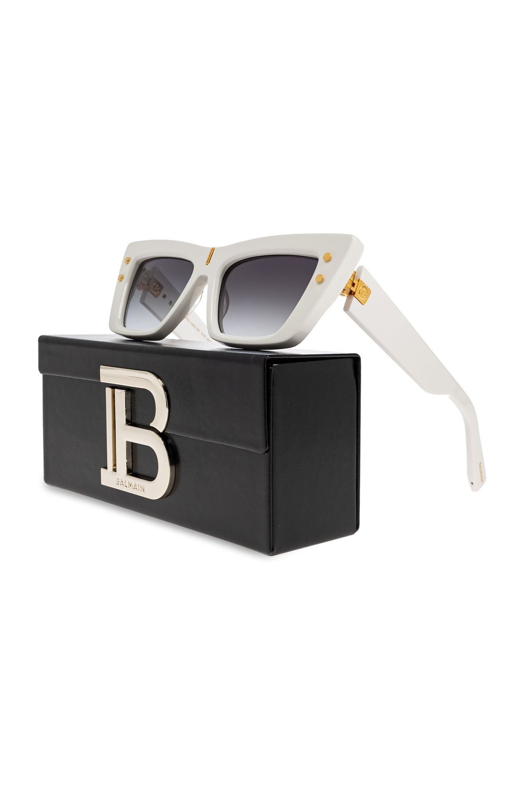 Balmain Eyewear B Eye Butterfly Frame Sunglasses