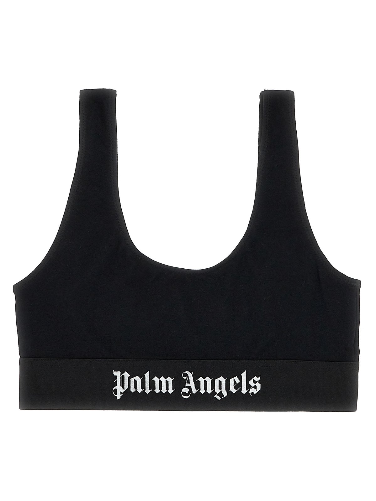 Palm Angels Scoop Back Two-Toned Bra