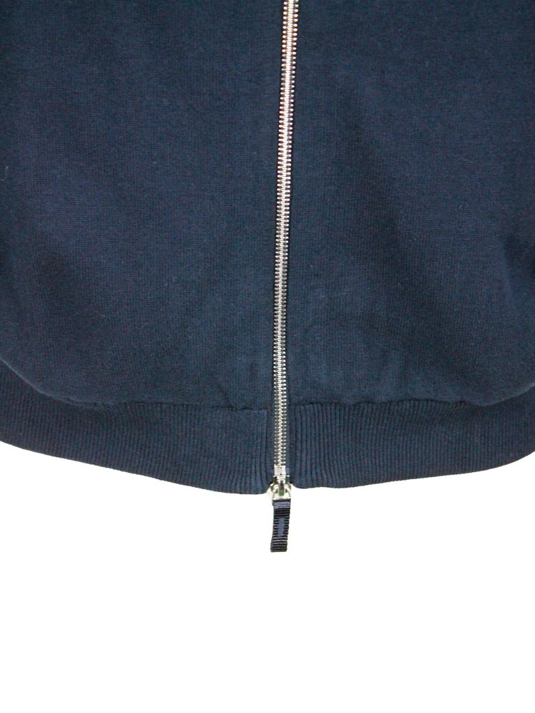 Armani Exchange Long-Sleeved Zip-Up Knitted Jacket – Cettire
