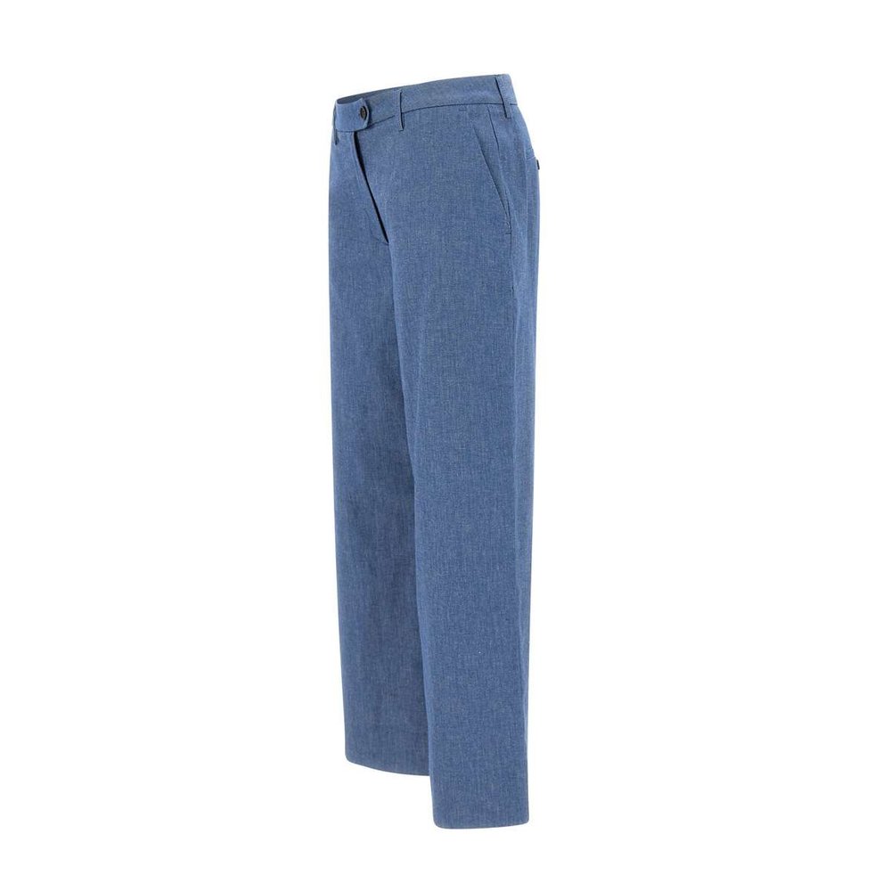 Re-HasH◆Made In Italy◆31◆ネイビー ストレッチ パンツ Re-Hash Relaxed Fit Pants – Cettire