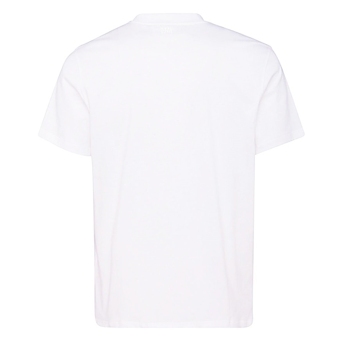 AMI Paris Ami de Coeur Logo-Embroidered Crewneck T-Shirt