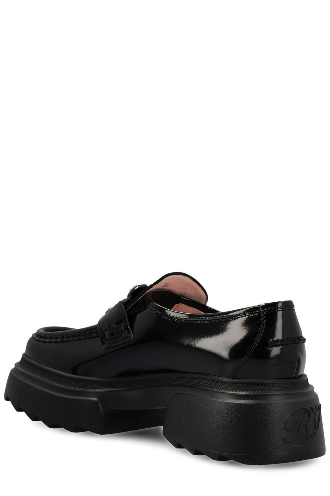 Roger Vivier Wallaviv Buckle Embellished Loafers