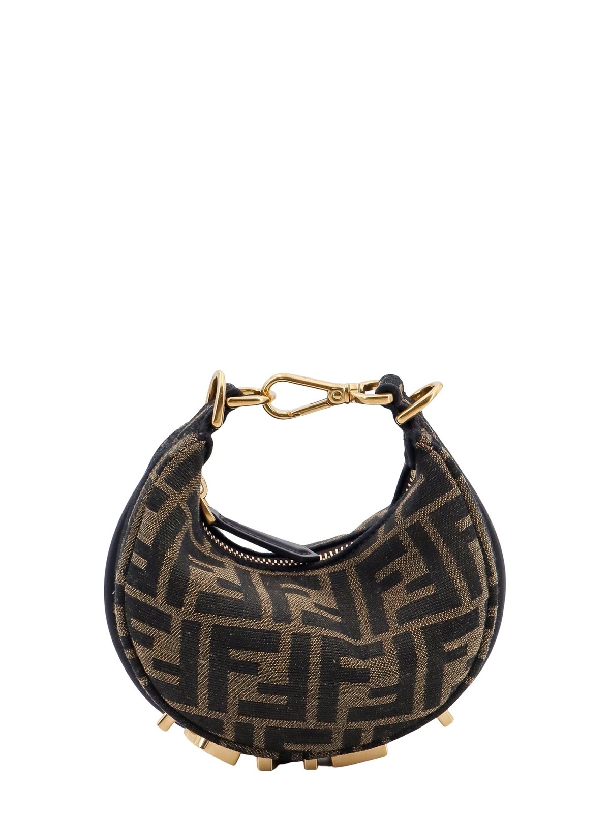 Fendi Nano Fendigraphy Logo Jacqaurd Tote Bag