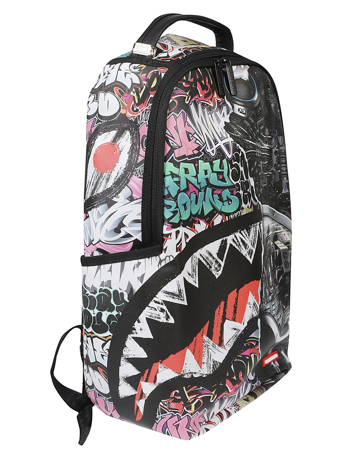Sprayground Split Cybershark DLXSV Zipped Backpack