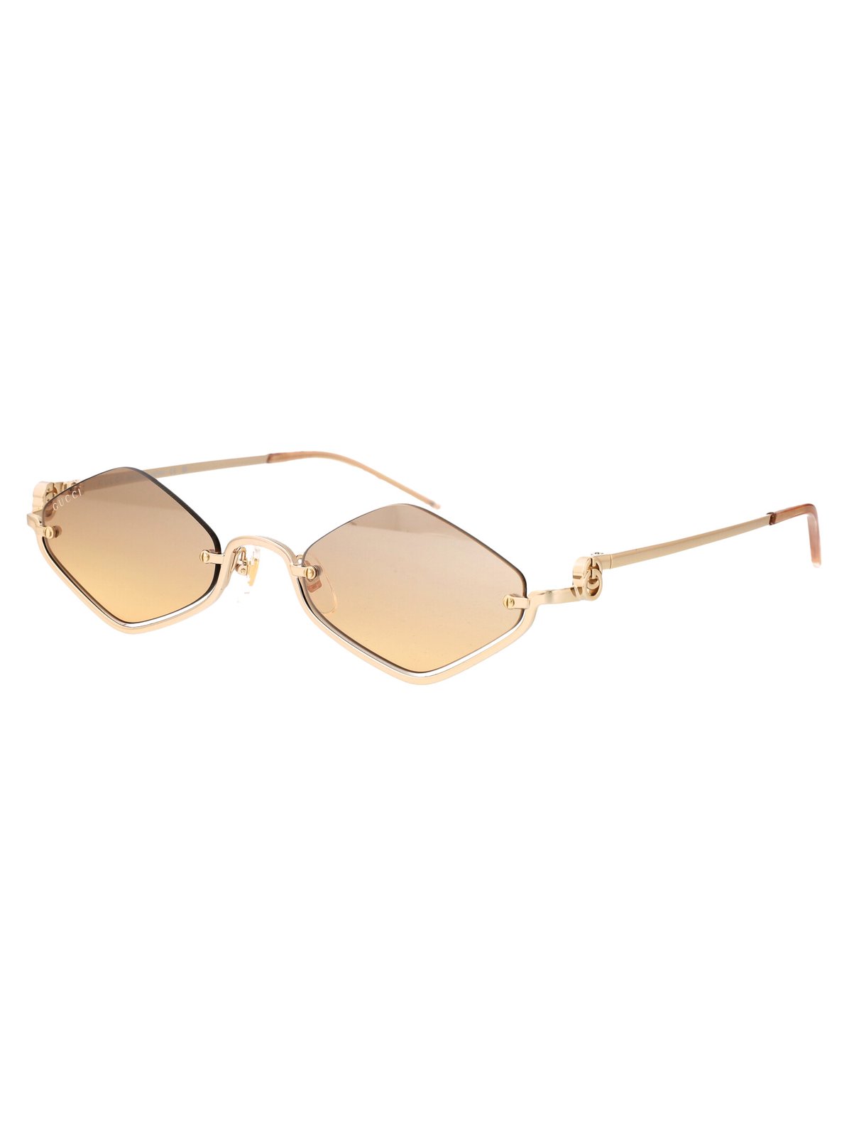 Gucci Eyewear Geometric Frame Sunglasses