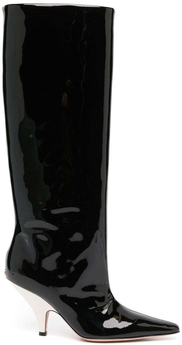 Bally キカ ホインテットトゥ ニハイフツ WB8506VE003 I903 Bally Kika Pointed Toe Knee-High Boots – Cettire