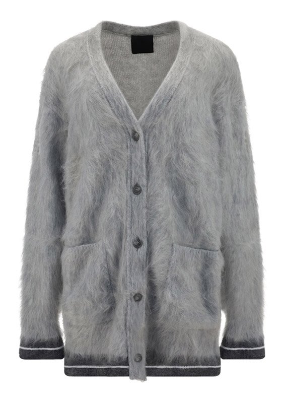 ジバンシィ 4G ブラッシュド ニット カーディガン 