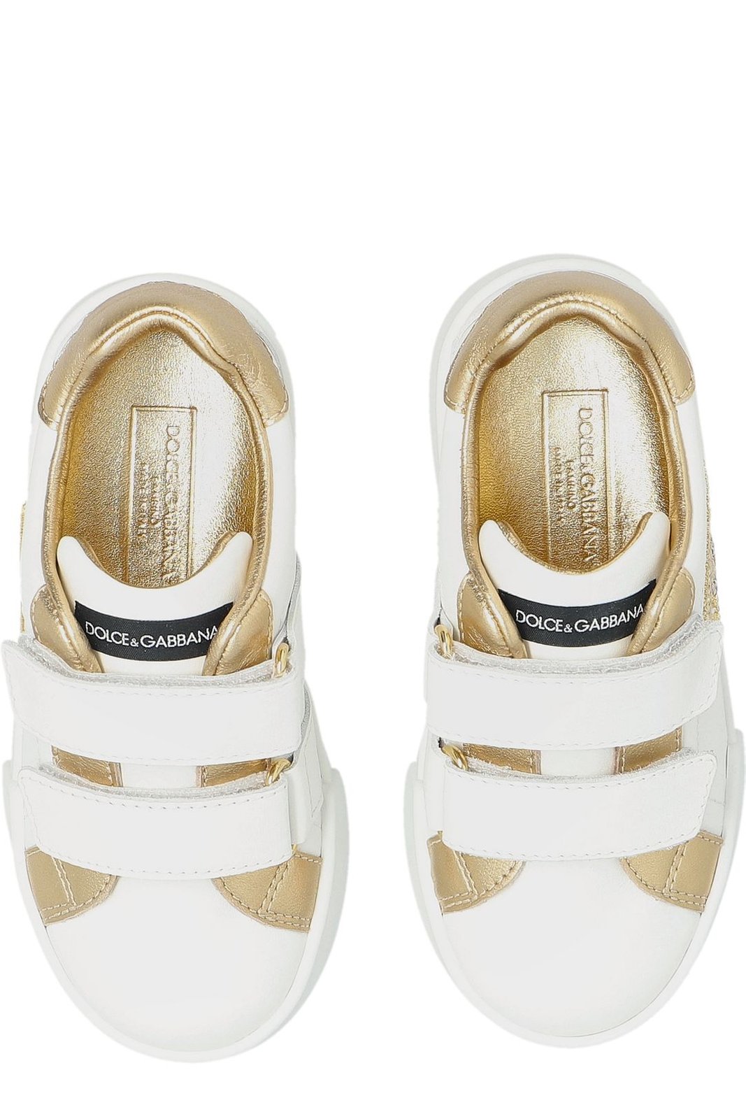 Dolce & Gabbana Kids Logo Embellished Sneakers