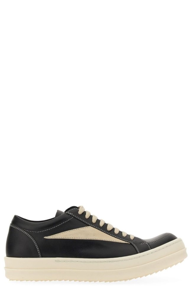 Rick Owens Round Toe Low-Top Sneakers – Cettire