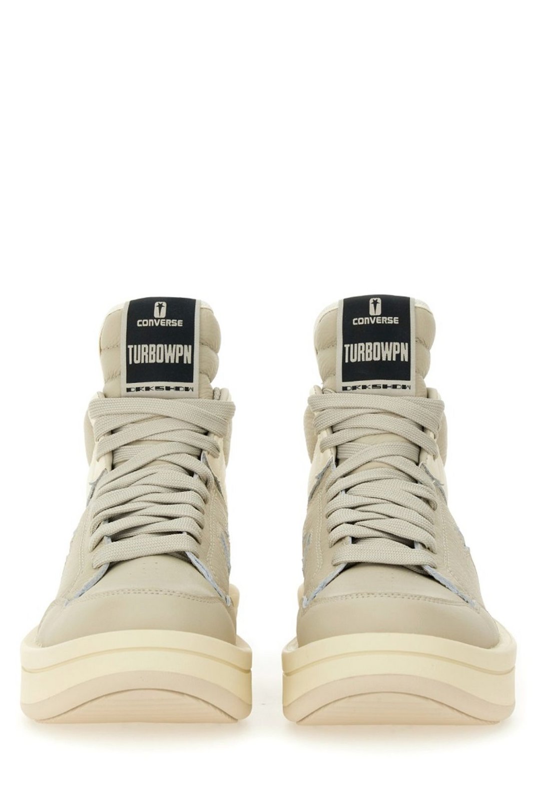 Rick Owens X Converse High-Top Lace-Up Sneakers