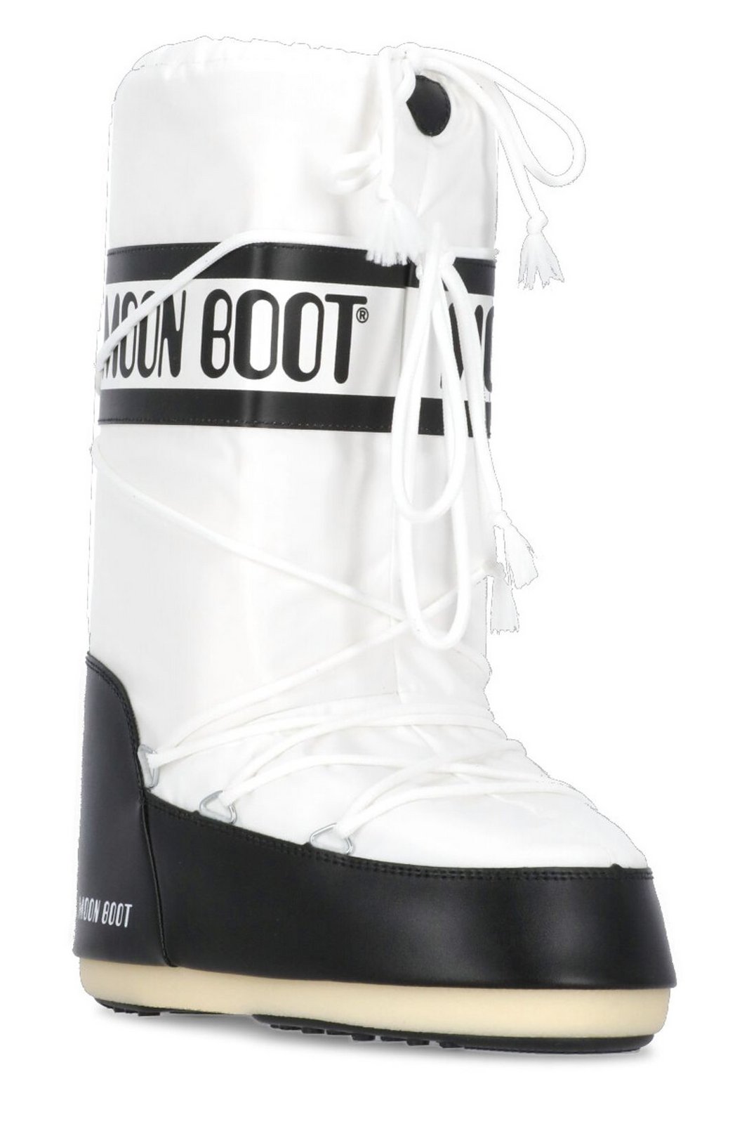 Moon Boot Icon Logo Printed Lace-Up Boots