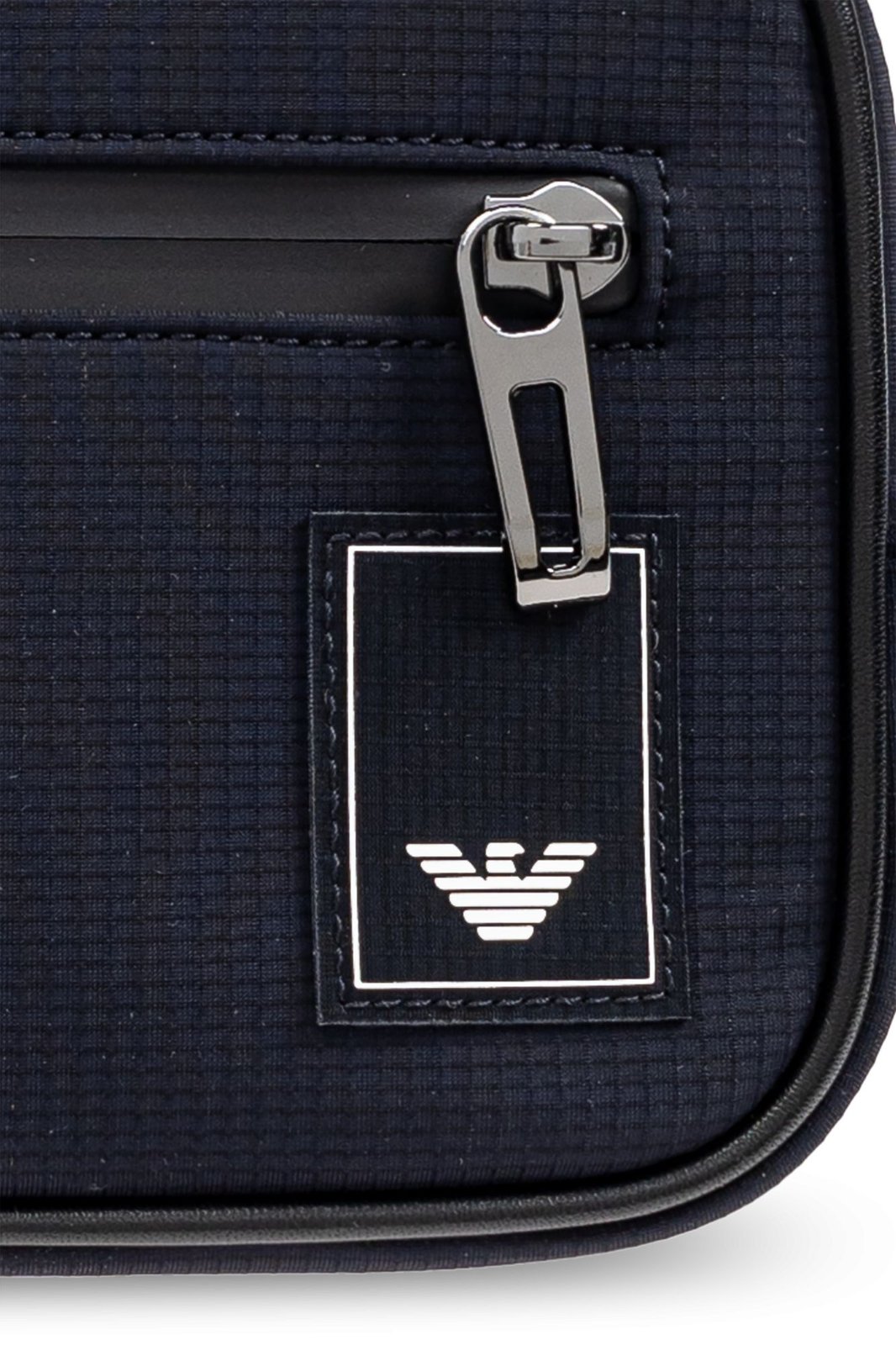 Emporio Armani Logo Patch Waist Bag